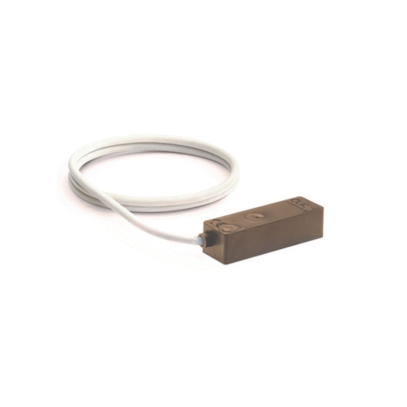 [CLV-02-G] SENSOR VIBRAÇÃO SALIENTE CINZA COM 2m CABO