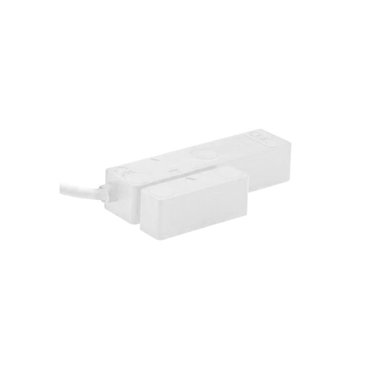 [CLV-03-W] SENSOR VIBRAÇÃO + CONTACTO MAGNÉTICO SALIENTE COM 2m CABO