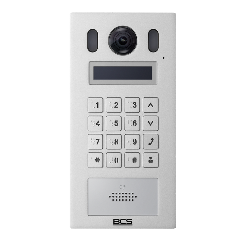 [BCS-PAN9211S-S] PANEL DE ENTRADA IP TECLADO MULTIFAMILIAR BCS LINE 