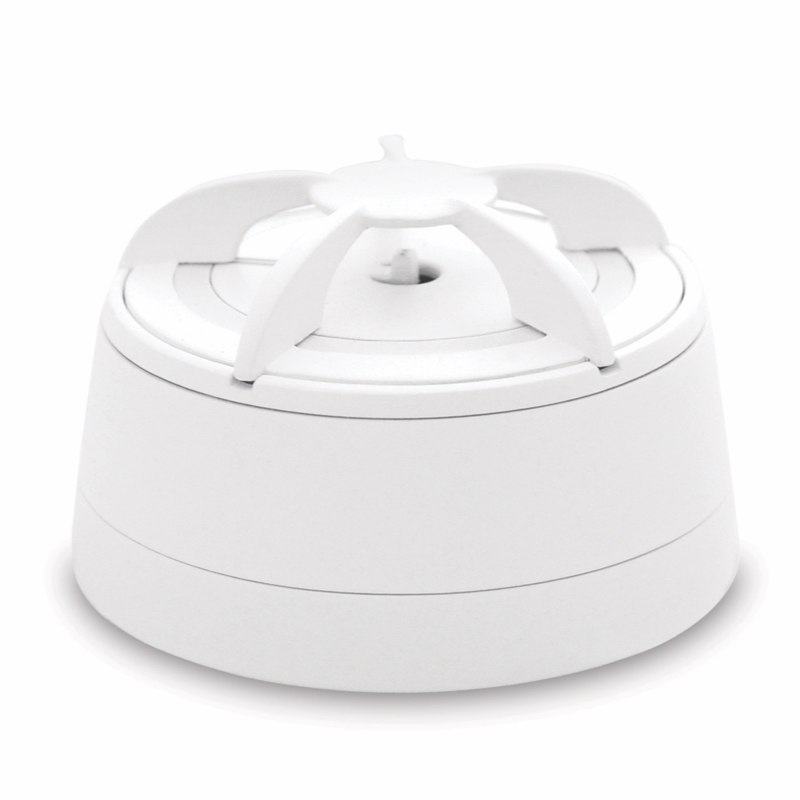 [W-HT-10Y] DETETOR CALOR WIRELESS TAXA DE AUMENTO E CALOR FIXO DE 58ºC BATERIA ATÉ 10 ANOS NÃO SUBSTITUÍVEL Ø78mm