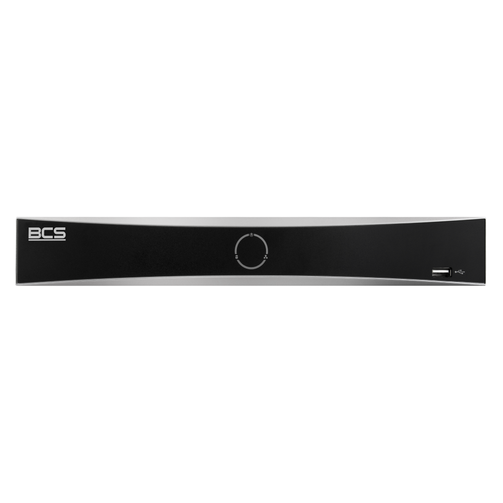NVR BCS VIEW 8 CANAIS 1xHDD 12MP 80Mbps