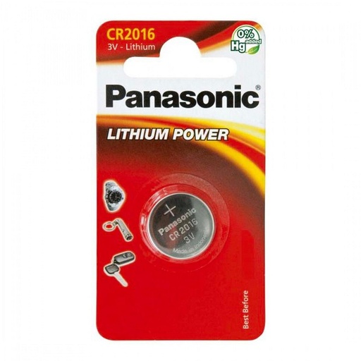 [CR2016] BATERÍA LITHIUM 3V - CR2016