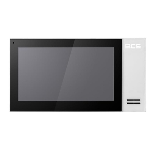 [BCS-MON7400W-S] MONITOR IP 7" TÁTIL BRANCO 1024x600 PoE