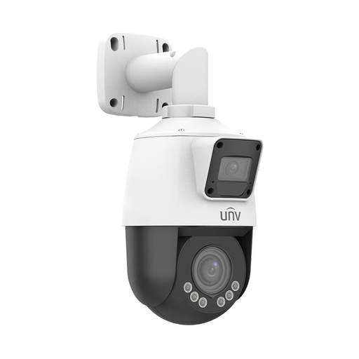 [IPC9312LFW-AF28-2X4] CÂMARA IP LENTE DUPLA | SPEED DOME 2MPX 2.8-12mm IV50m LB10m + LENTE FIXA 2MPX 2.8mm IV10m