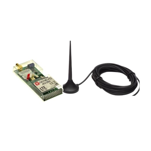 [ATX-LTE4+] COMUNICADOR/GATEWAY GSM LTE 4xENTRADAS + 4xSAÍDAS COM ANTENA