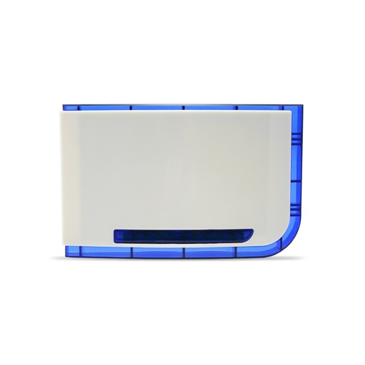 [XTEC-B] SIRENE EXTERIOR INTRUSAO BRANCA/AZUL