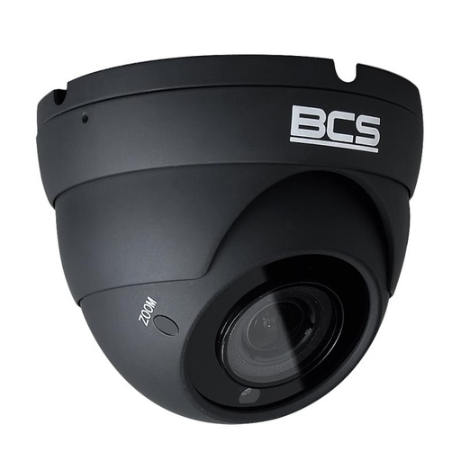 [BCS-EA45VR4-G(H2)] CÂMARA DOME HD 5MPX 3.3-12mm 0.05lx IV40m IP66 GRAFITE