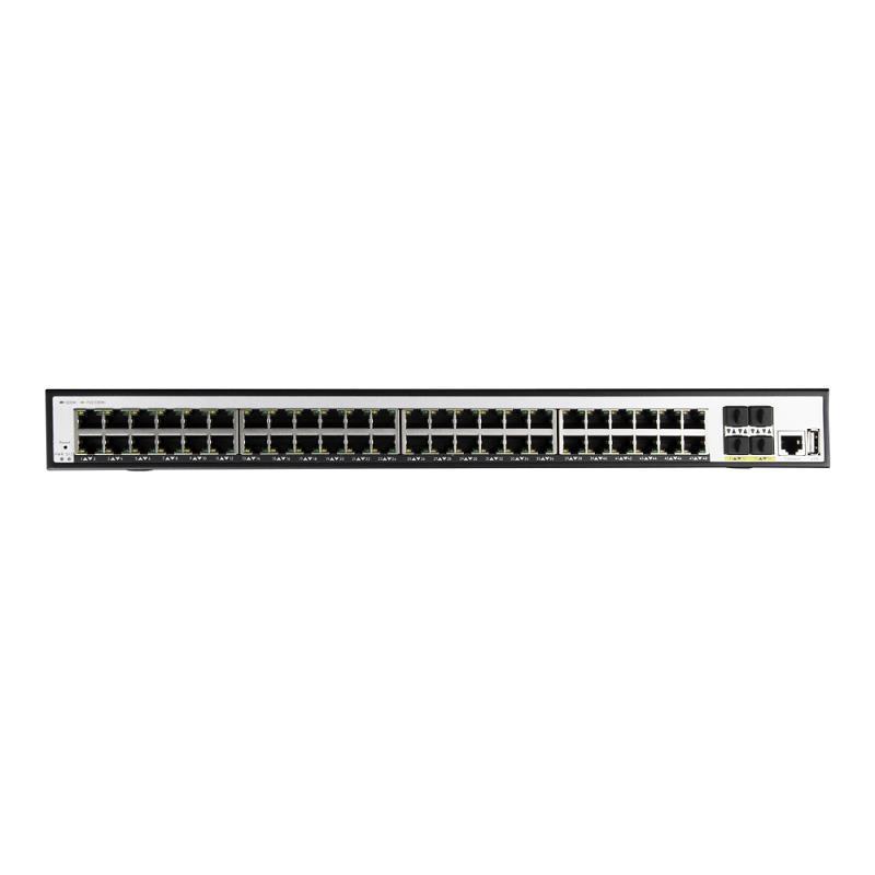 [BCS-SP48G-4SFP-M] SWITCH GERIDOS 48XPoE 1Gbps + 4XUPSFP 1 Gbps 500W 802.3AF/AT