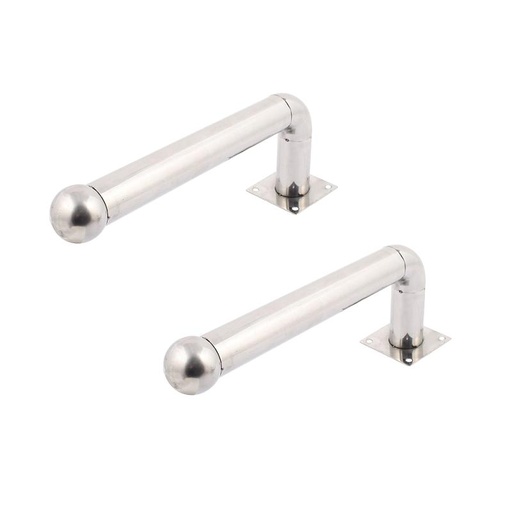 [ALF-50L] SUPORTE AÇO MODELO L PARA BARREIRAS 3/4 FEIXES
