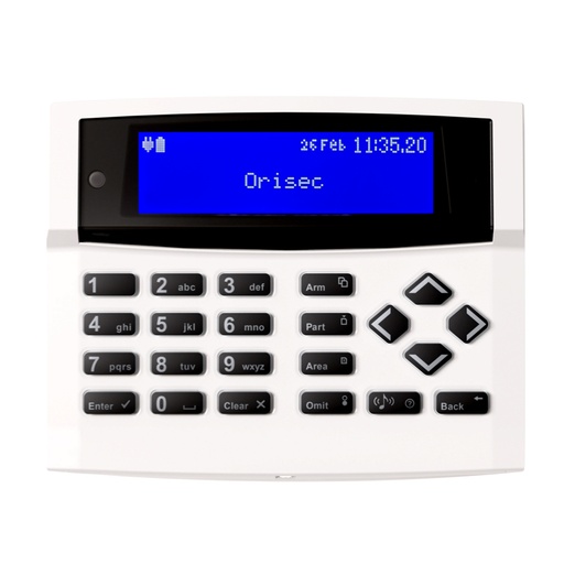 [W-RK-720-WH] TECLADO GRAU 2 WIRELESS BRANCO E TECLAS PRETAS 1xIN SUPORTE NFC SENSOR TEMPERATURA