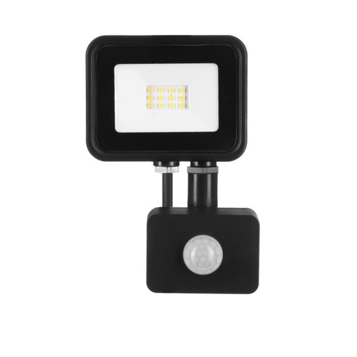 [ZMNAS-10WNPIR] FLOODLIGHT COM SENSOR 10W 4000K IP65 240Vac