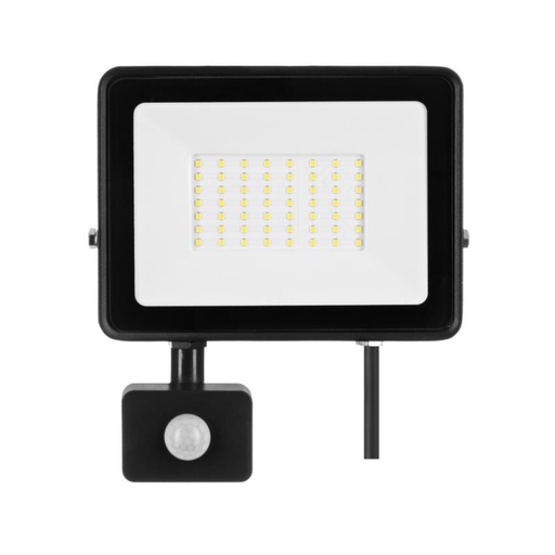 [ZMNAS-50WWPIR] FLOODLIGHT COM SENSOR 50W 3000K IP65 240Vac
