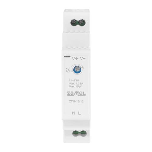 [ZMZTM1512] FUENTE ALIMENTACIÓN MODULAR IMPULSO 15W 12Vdc 1.25A