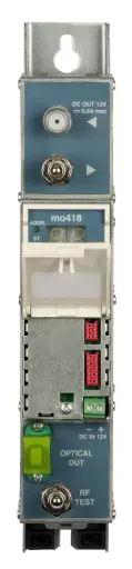 [DPR82522] TRANSMISSOR ÓTICO TV: TERRA mo418 4D31 (1x6dBm, 1310nm) 