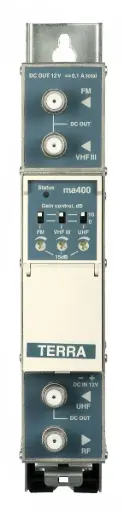 [DPR82520] TRANSMISSOR ÓPTICO TV: TERRA mo418 4D31 (1x6dBm, 1310nm) 