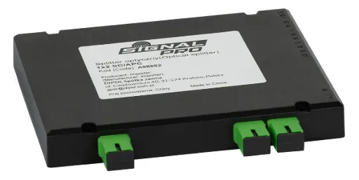 [DPA98862] DIVISOR ÓTICO 1x2 SC/APC SIGNAL PRO