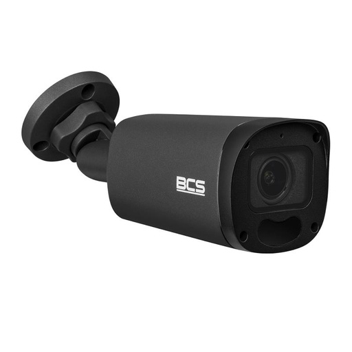 [BCS-P-TIP44VSR5-Ai-G] CÂMARA IP TUBULAR BCS POINT 4MPX 2.8-12mm IV50m MOTOZOOM 120dB GRAFITE