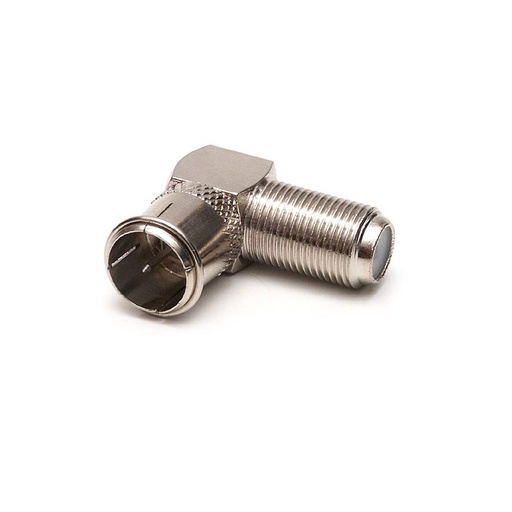 [DPE8245] ADAPTADOR F FÊMEA - F-MACHO RÁPIDO ÂNGULAR