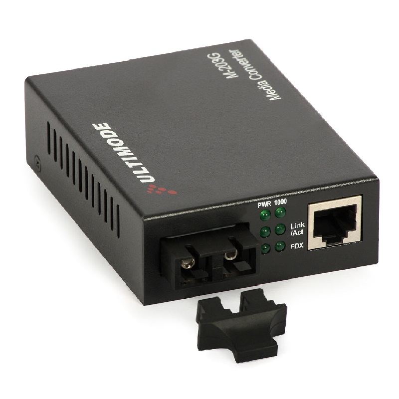 [DPL11025] CONVERSOR ETHERNET MONOMODO M-203G 1Gbps 2xFIBRAS 20km