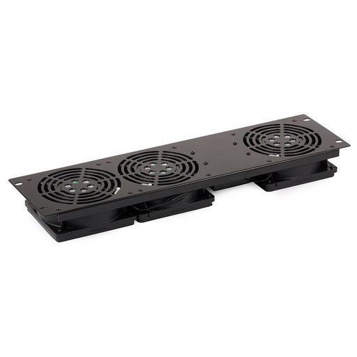 [DPR9120261] PANEL VENTILACIÓN FRONTAL 3xVENTOINHAS 19" RACK