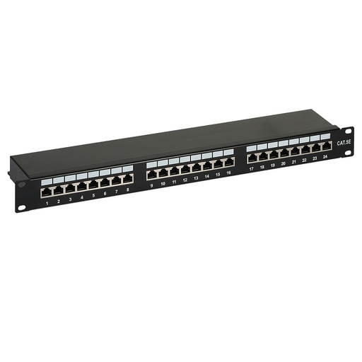 [DPR912031] PANEL 24 PUERTAS CAT 5E FTP 19" RACK