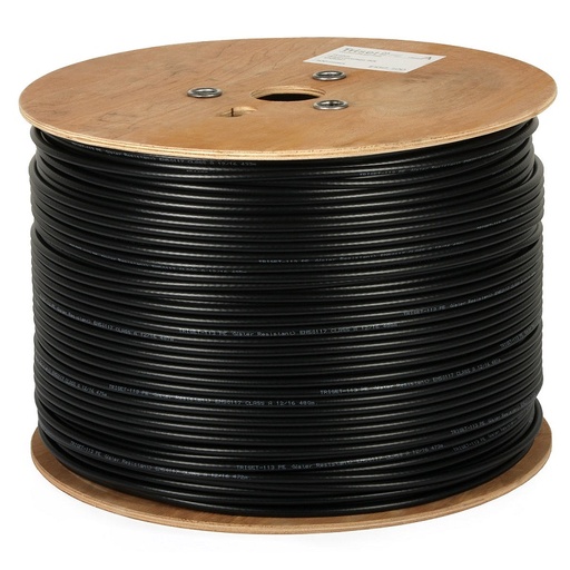 [DPE1017_500] 500m CABO COAXIAL 75 Ohm TRISET-113 PE GEL 