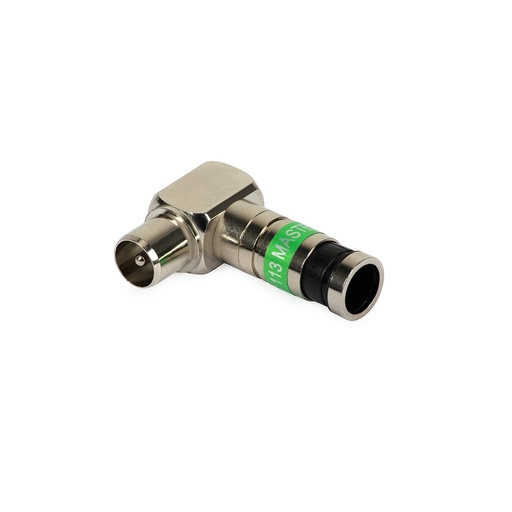 [DPE3008] CONECTOR COMPRESIÓN ANGULAR MACHO 90 F IEC 113 MASTER