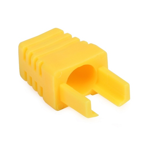 [DPJ2024_100] 100x PROTECCIÓN MODULAR SLIM-LINE RJ45 AMARILLO
