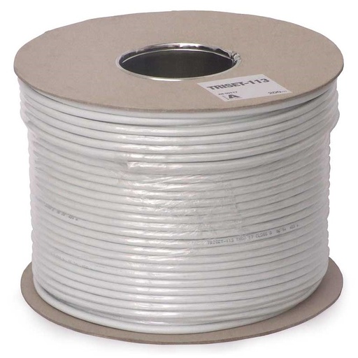 [DPE1015_200] 200m CABO COAXIAL 75 Ohm TRISET-113 1.13/4.8/6.8 