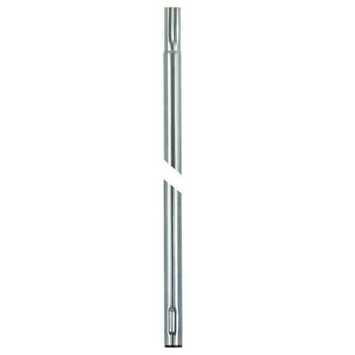 [DPE9038103] 1m MÁSTIL ANTENA ACERO 38mm GALVANIZADO
