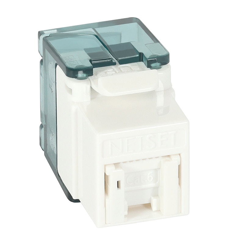 [DPJ23100N] MÓDULO KEYSTONE NETSET RJ-45 UTP CAT 6A SIN HERRAMIENTAS