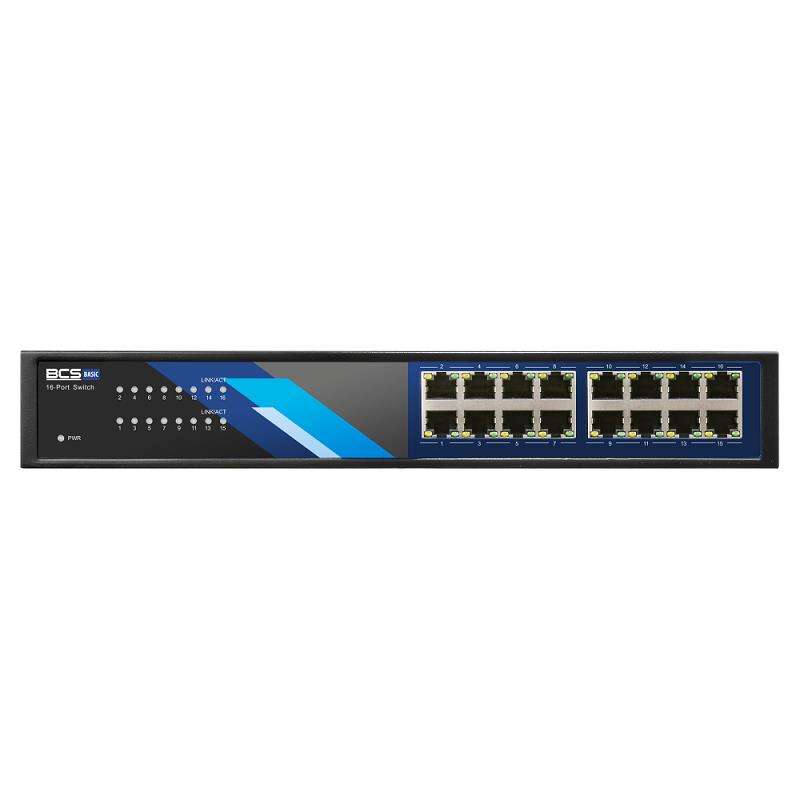 [BCS-B-S16G] CONMUTADOR 16 PUERTAS GIGABIT BCS BASIC  