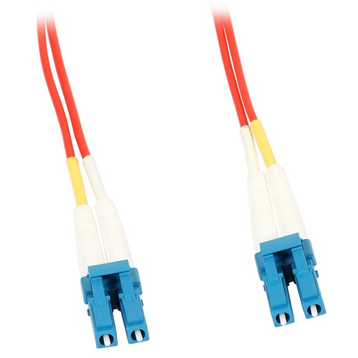 [DPL3223372R_1] 1m PATCHCORD MONOMODO ULTIMODE PC-3372D-1 2xLC 2xLC G.657.A2 LSZH VERMELHO