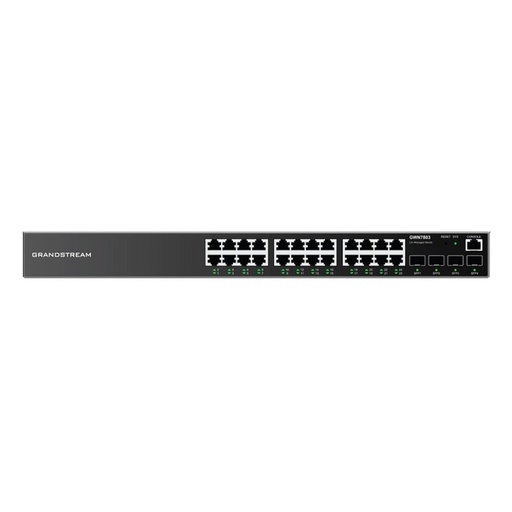 [GWN7803P] SWITCH GERIDO GRANDSTREAM LAYER 2+ 24xPoE 1GB 4xSFP 1GB