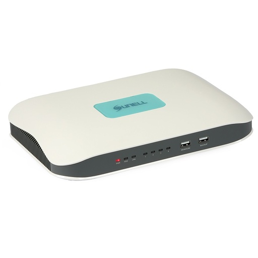 [DPK2505] NVR IP SUNELL SN-NVR10/01E4 4 CANALES 4xPoE 18Mbps 1xSALIDA