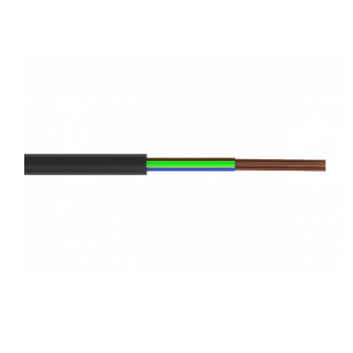 [ZMH05VV-F 3G2.50] 100m CABLE H05VV-F 3x2.5mm NEGRO 300/500V