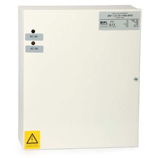 [DPM1862] FUENTE DE ALIMENTACIÓN BUFFER ZBF-12V/3A 17Ah EKO