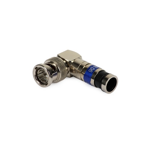 [DPE8279] CONECTOR BNC ÂNGULAR BNC 6 MASTER PARA CABOS RG 6