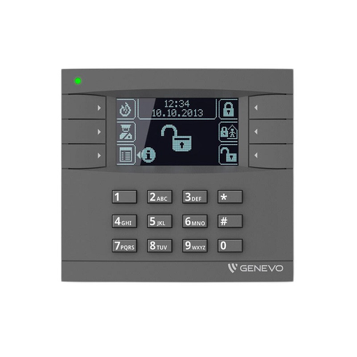 [PRiMALCD-GY-BK] TECLADO PRiMA LCD ANTRACITE/PRETO