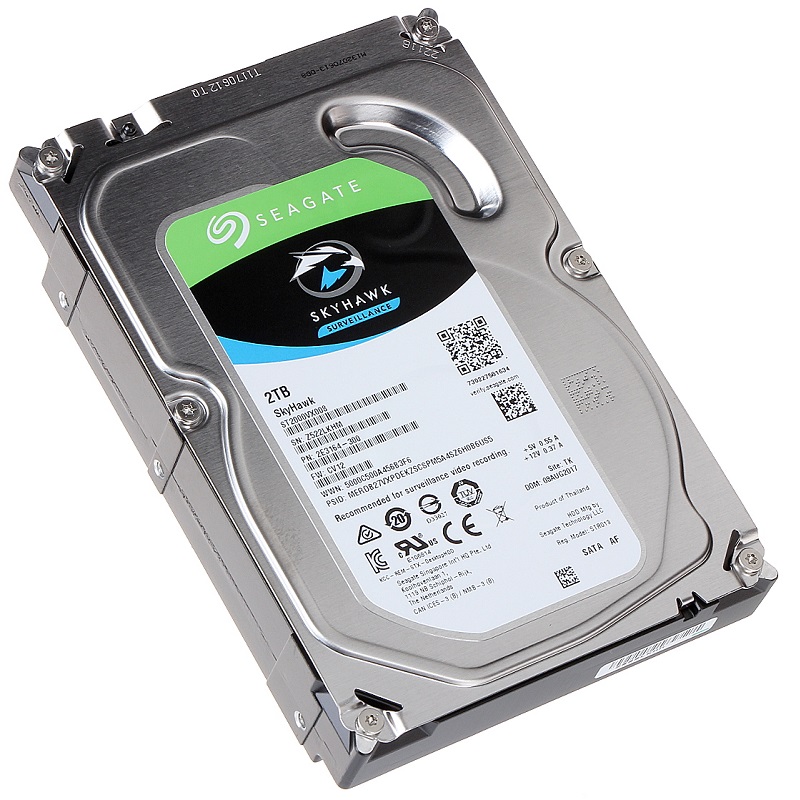 [ST2000VX] HDD DISCO SKYHAWK 2TB 64MB 5.9K 3.5" SATA