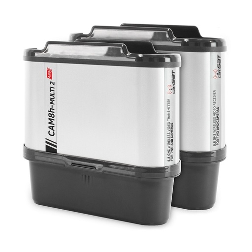 [CAM8H-MULTI2/AHD] SISTEMA DUPLA TRANSMISIÓN WIRELESS AHD 600m