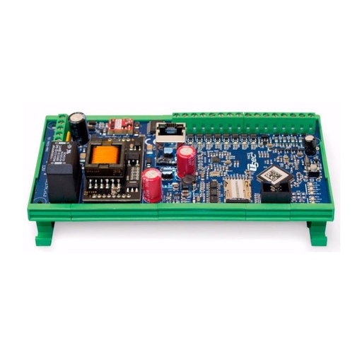 [MACS-ETH] ETHERNET BOARD COM 8xSAÍDAS + TAMPER ALIMENTAÇÃO 12Vdc MÁXIMO 3A