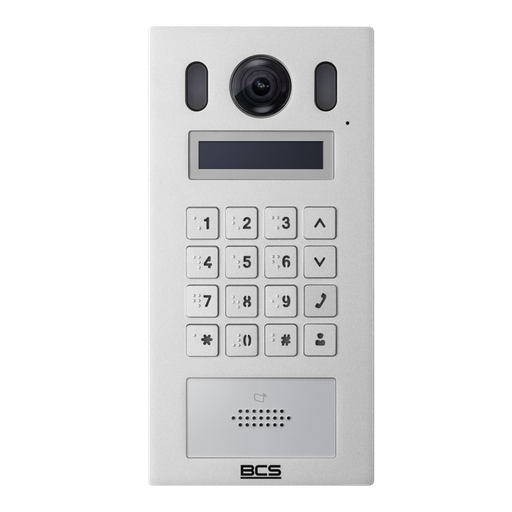 [BCS-PAN9211S-S] BOTONEIRA IP TECLADO MULTIFAMILIAR BCS LINE 