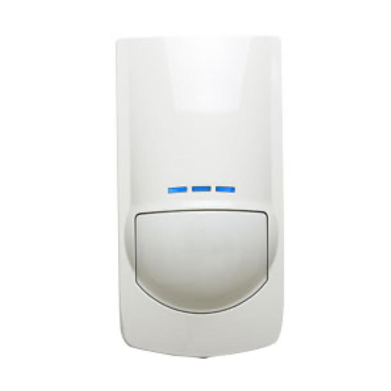 [QD-200E] DETETOR GRAU 2 DIGITAL QUAD PIR BRANCO RFI 2.7GHz 136 ÁREAS DETEÇÃO 15m x 90º EOL PULSO DIGITAL