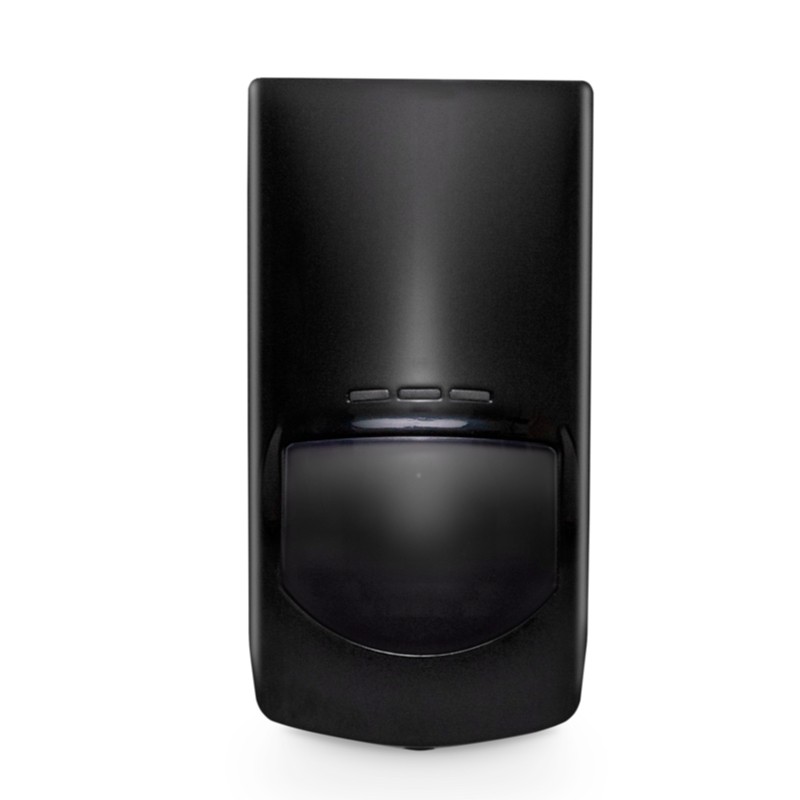 [QD-200E-BLK] DETETOR GRAU 2 DIGITAL QUAD PIR PRETO RFI 2.7GHz 136 ÁREAS DETEÇÃO 15m x 90º EOL PULSO DIGITAL